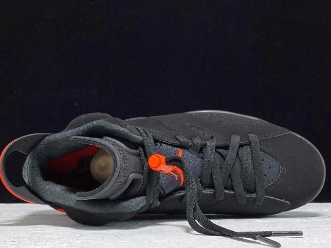 Rep Onekick Jordan Retro 6 Air Infrared OG 384664-060 Black 0809